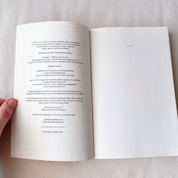 The Maid by Nita Prose Paperback - Picture 4 of 4